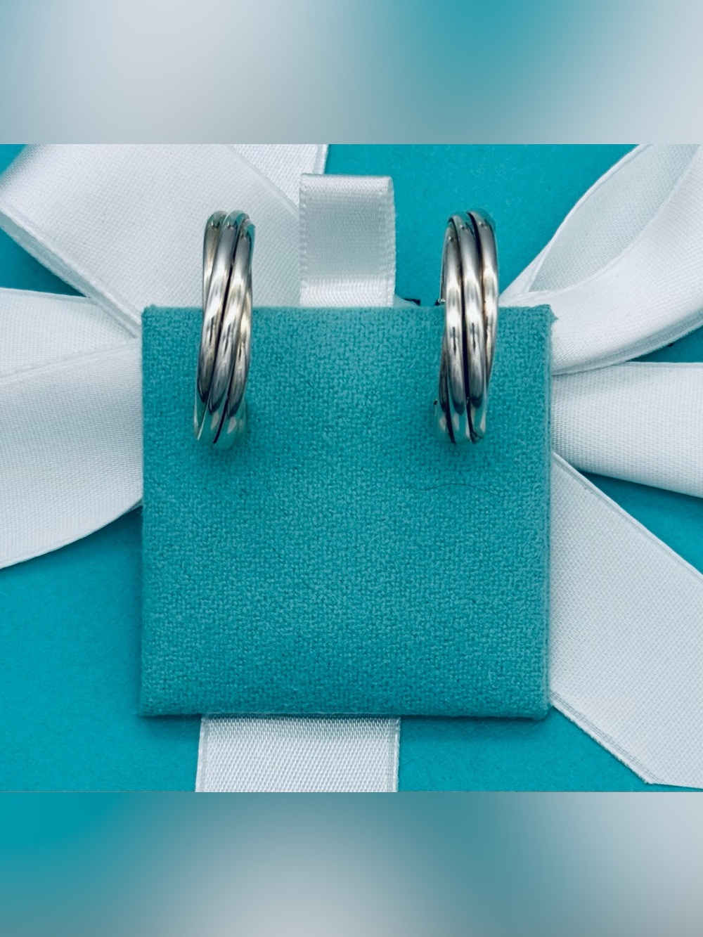 Tiffany & Co SS Paloma’s Melody Hoop Earrings Small